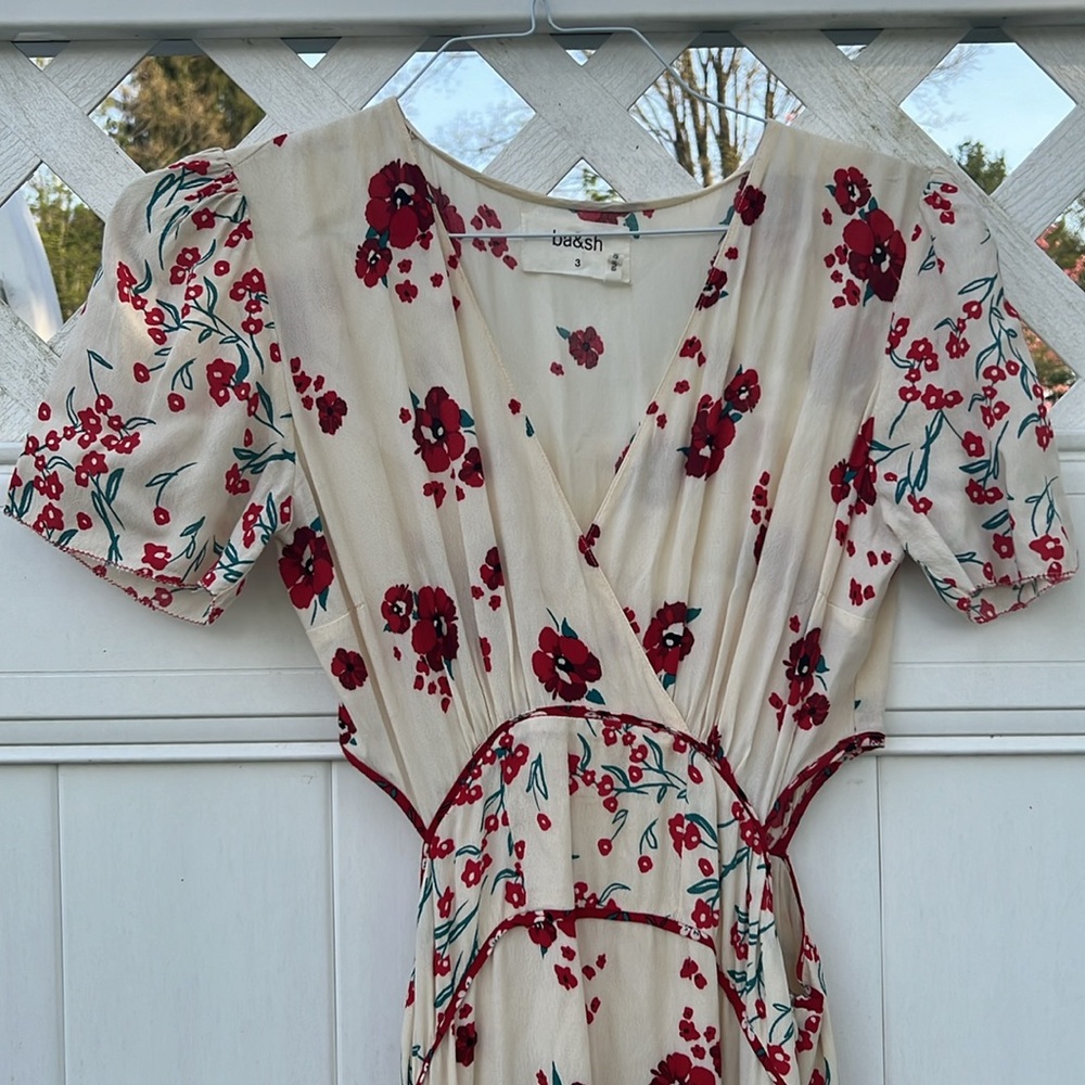 BA&SH Blush Ecru Lady Dress - Picture 4 of 11